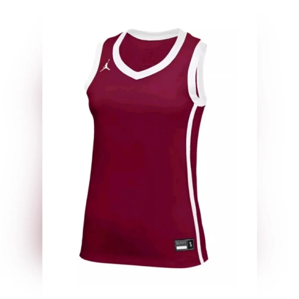 Women's Nike Jordan Jumpman Basketball Jersey Maroon/White Size XS